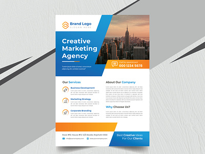 Business Flyer Design print