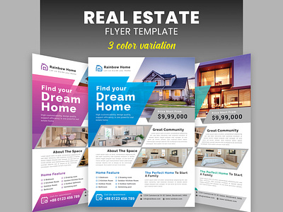 Real Estate Flyer Design Template