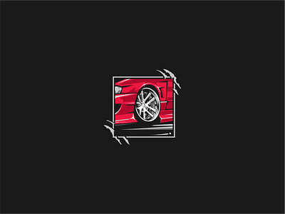 Car Modification automotive car design icon logo vector