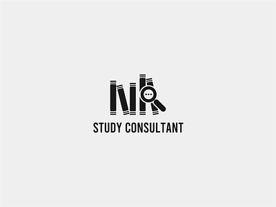 Study Consultant Logo book consultant design icon logo minimal study university vector