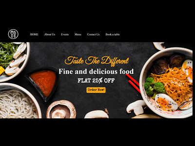 Chinese cuisine restaurant branding web devlopment website