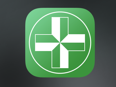 Medi Prompt iOS icon app icon ios7 icon medication pharmacy photoshop