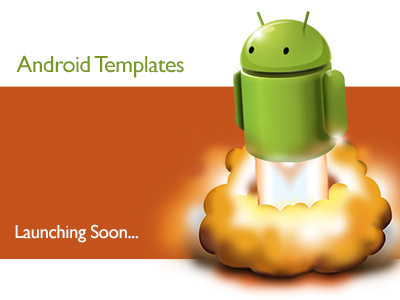 Android Launch android icon illustration launch rocket ui