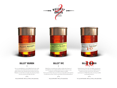 Bulleit® Whiskey Shots - Concept Drinking Game 3d design bourbon bulleit cgi gun shots whiskey whisky