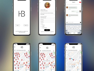 HB app branding design graphic design icon illustration logo typography ui ux vector