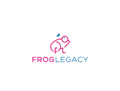 Minimalist Logo Design frog graphic design logo minimalist
