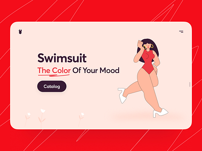 Swimsuit store landing page