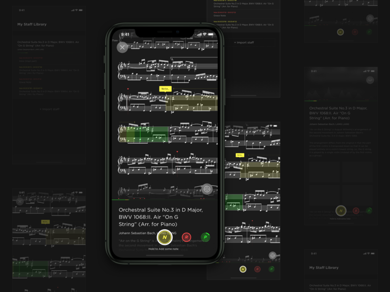 Composer editor castle composer editor mobile music music app ui