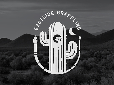 eastside grappling cactus desert grappling icon logo mouse rat snake