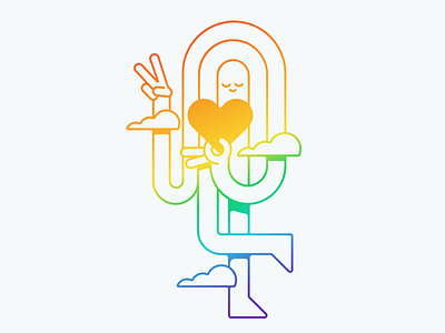 pride equality gay happiness heart lgbt lgbtq love peace pride rainbow