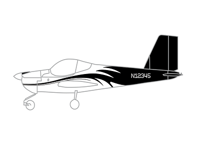 Airplane Graphics airplane airplane design black black white graphic design vehicle design white