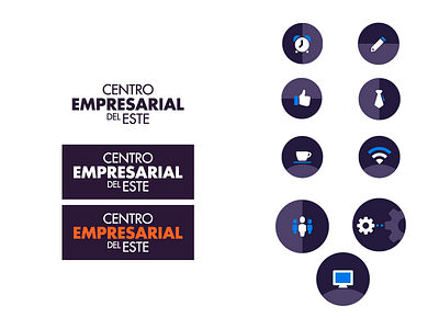 Centro Empresarial del Este Branding barquisimeto branding coworking typographic logo venezuela