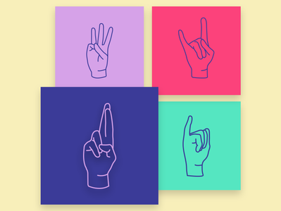 Hebrew alphabet in sign language design hebrew hebrew type icon design icon set iconography illustration sign language vector