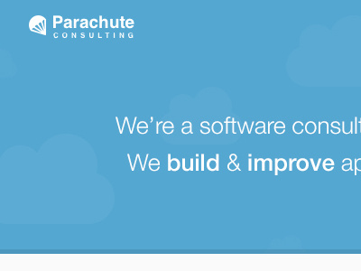 Parachute marketing site