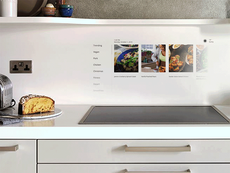 Future kitchen UI Display