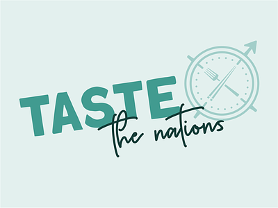 Taste The Nations Logo Design branding branding and identity logo design subscription box