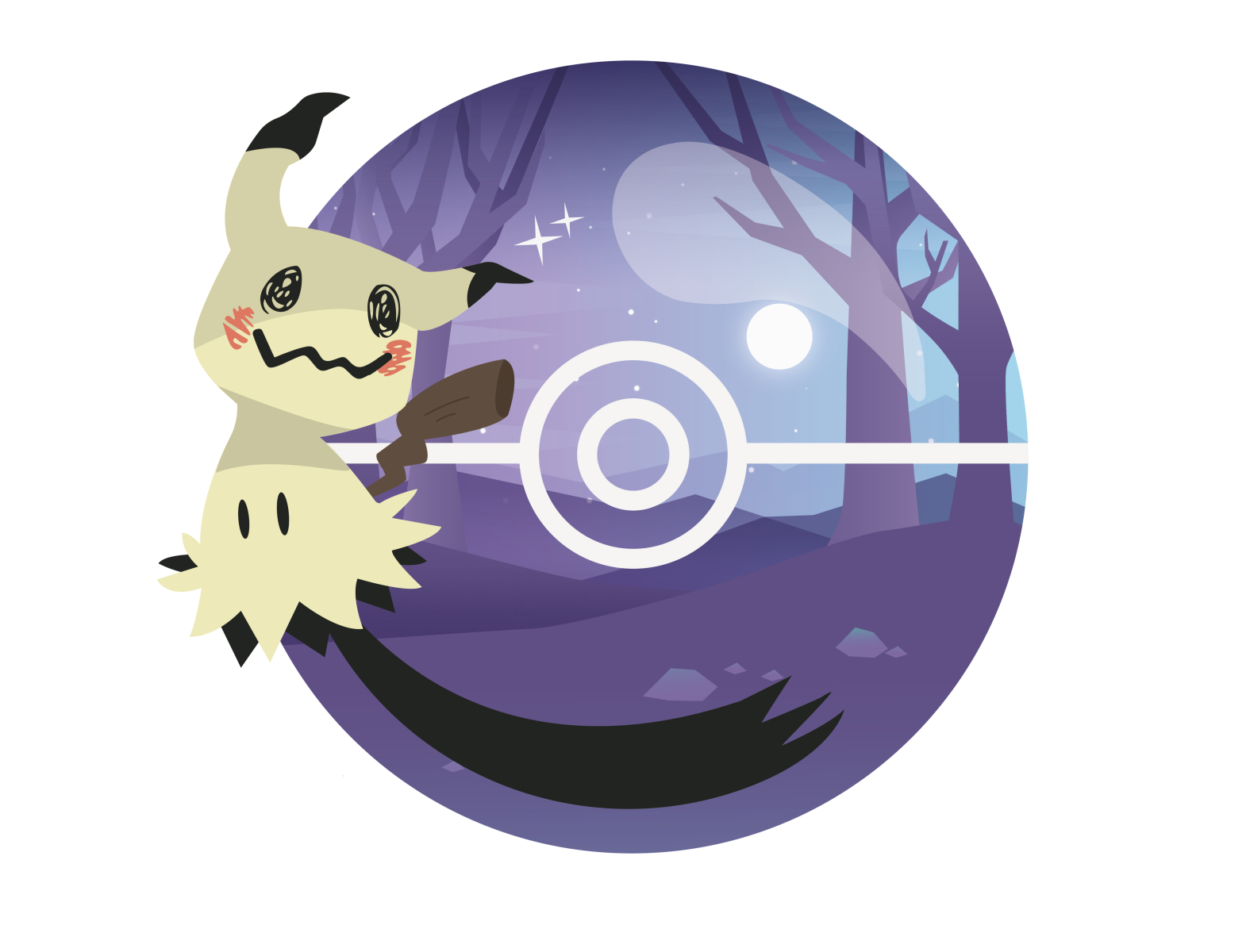 Neon Mimikyu Wallpaper by xXSerenaCrosseXx on DeviantArt