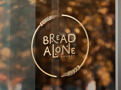 Bread Alone branding design logo packaging typography