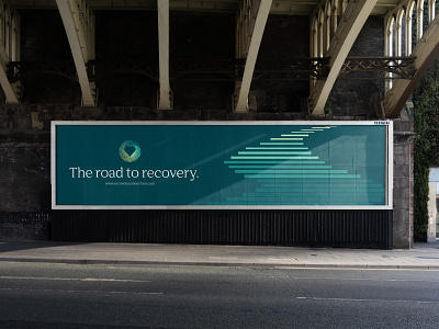Recovery Connection branding design typography