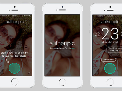 Authenpic iOS app app authenpic design ios iphone
