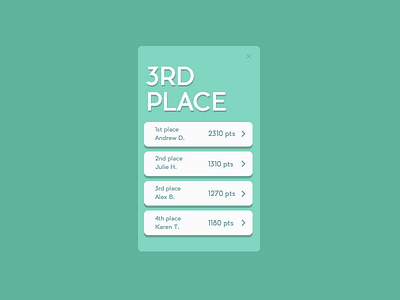 Day 19 // Leaderboard