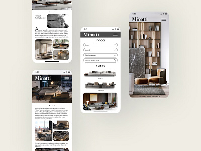 Magazine Minotti App