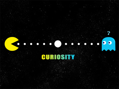 Curiosity (Re-bound) curiosity fun pacman rebound space