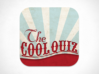 The Cool Quiz Icon app icon carnival ios ios icon