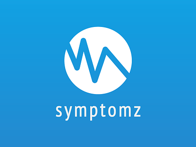 Symptomz Logo graph health pulse symptom tracker