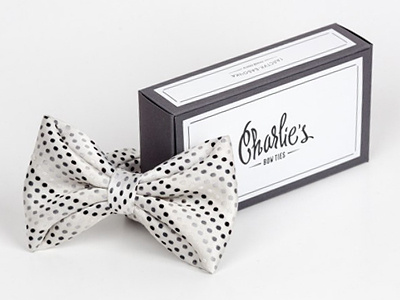 Package bow ties identity package packaging