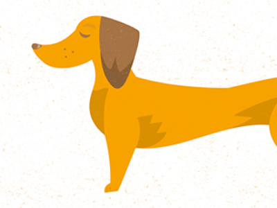 Dachshund dachshund illustration sausage dog