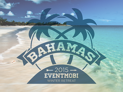 Bahamas 2015 beach logo sun