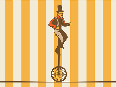 Circus circus man vector