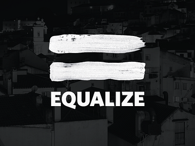 Equalize logotype krig logotype