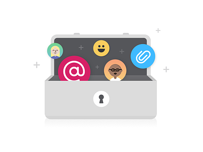 Toolkit avatars color emoji illustration toolkit