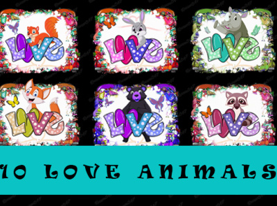 Animals Love Bundle animals shirt