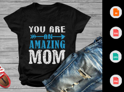 Mother's Day T Shirt Design mom day
