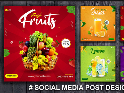 Food Social media post or Instagram post design