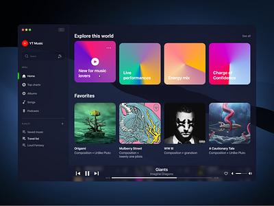 Music player for macOS