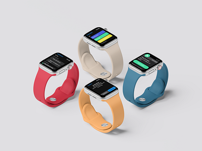 Mobile Tracker for Apple Watch applewatch inspiration tracker ui watch watchos