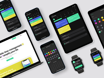 Habit Tracker. IOS/Web/WatchOS ios productdesign tablet tracker ui watchos web webdesign