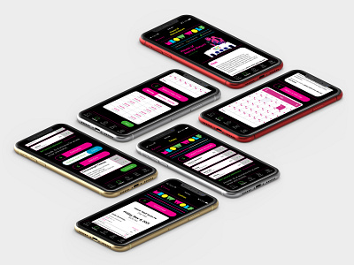 Meow Wolf UI Design - Mobile