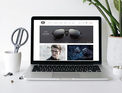 Fuel Eyewear e-commerce branding ui design ux ux design