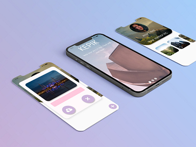 Interfaz Gráfica de Kepik un proyecto personal app illustration ui uidesign