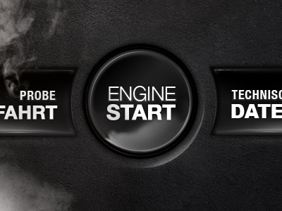 Engine Start app automobile button call to action car engine iphone