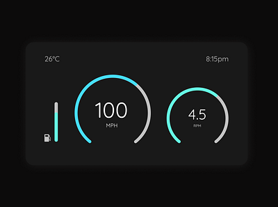 Daily UI 034 - Car Interface dailyui dailyui034