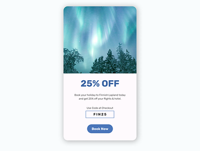 Daily UI 036 - Special Offer dailyui dailyui036