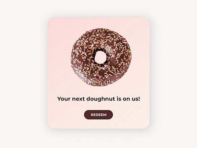 Daily UI 061 - Redeem Coupon daily ui dailyui dailyui061 redeem coupon ui ui design