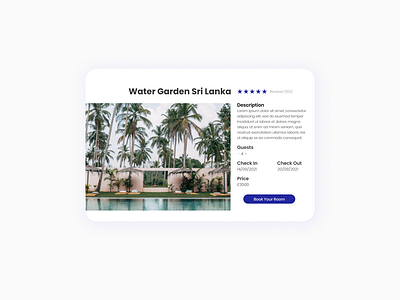 Daily UI 067 - Hotel Booking