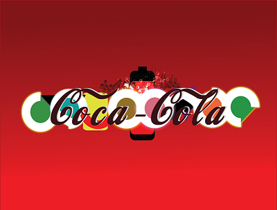 Coca Cola Logo Modification design graphic design vector